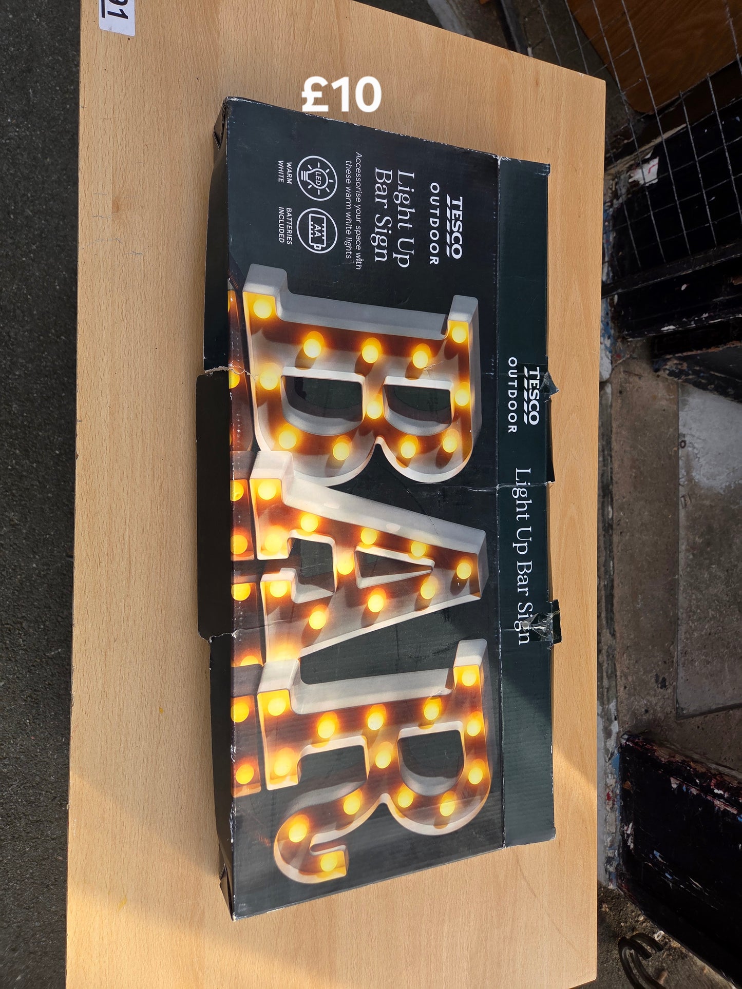 Bar sign π Free delivery in Leicester π