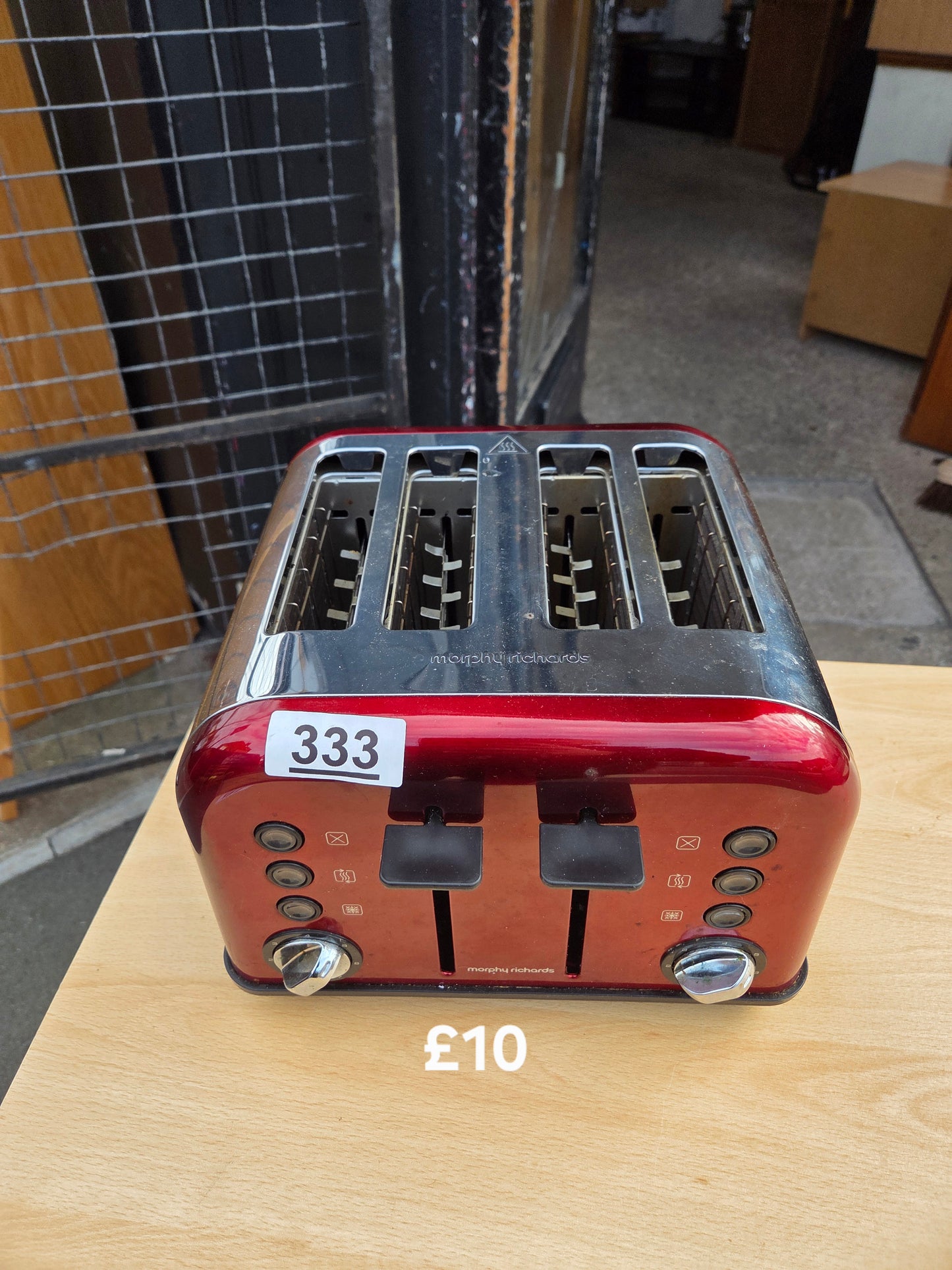 Morphy Richards 4 slice toaster π Free delivery in Leicester π