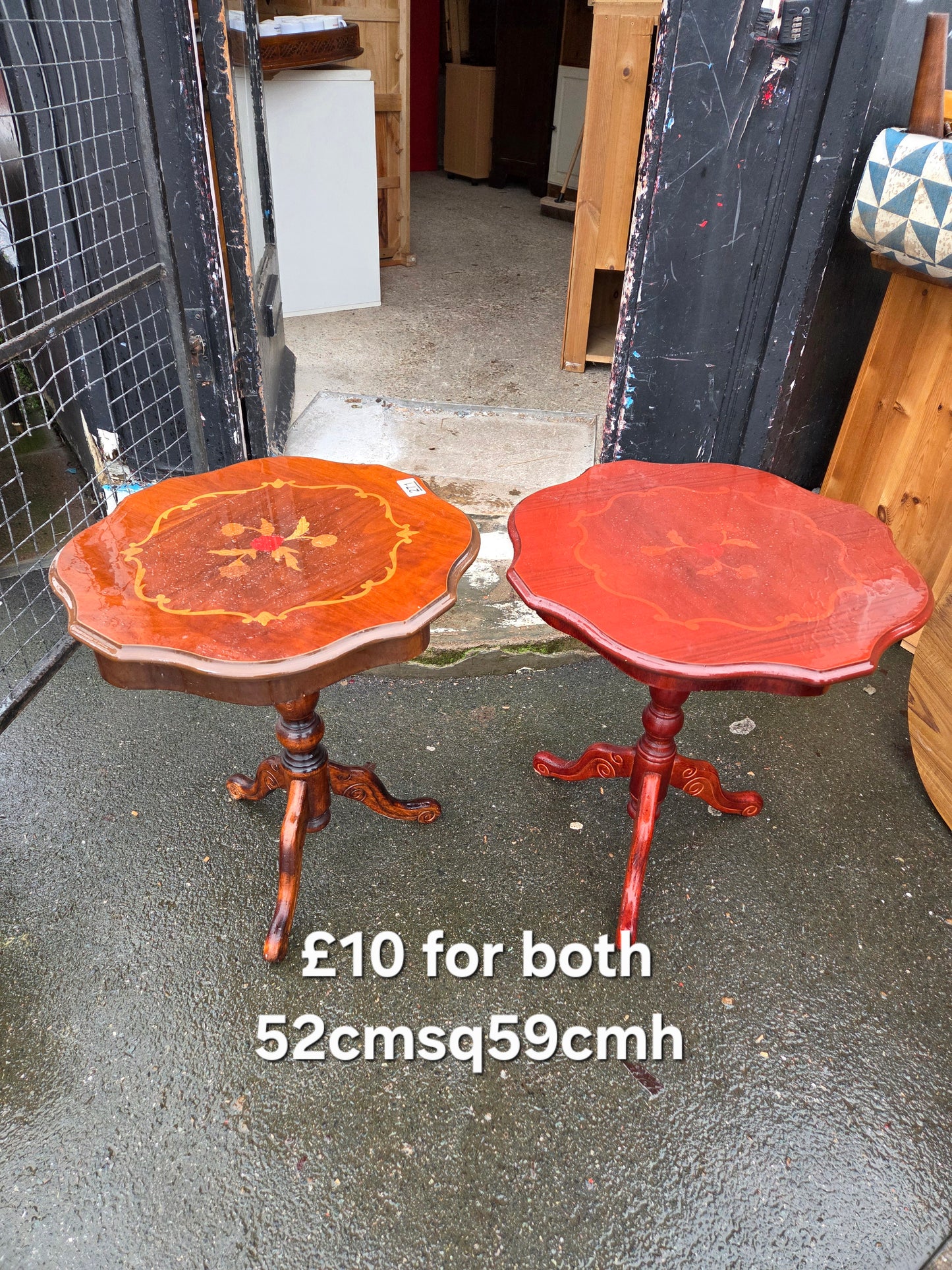 2 side tables π Free delivery in Leicester π