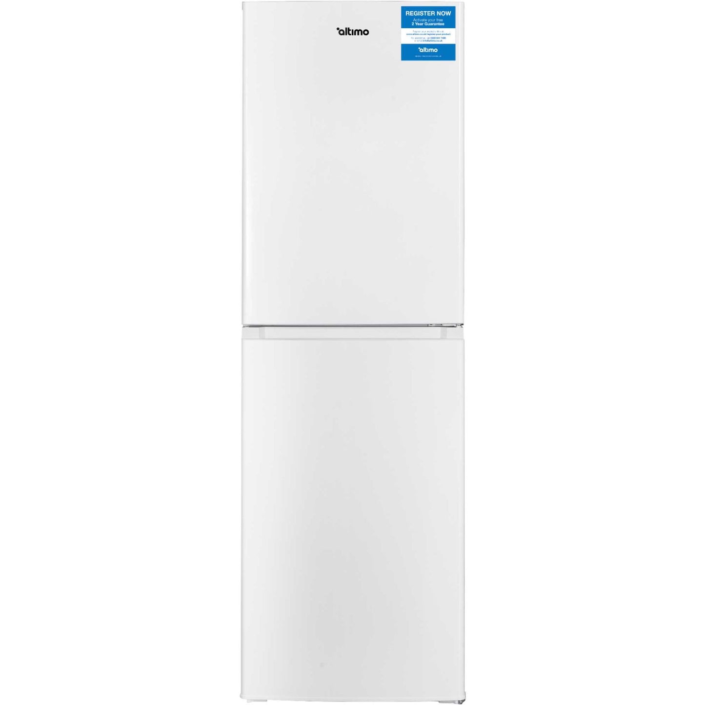 Altimo AFF173552W 50/50 Manual Defrost Fridge Freezer - White