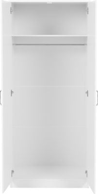 Dakota 2 Door Wardrobe
White