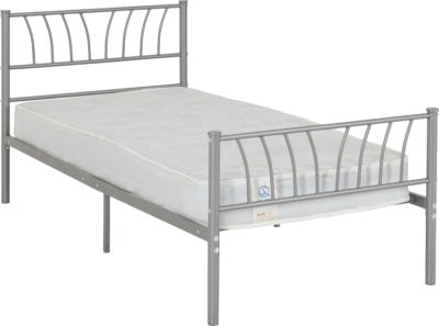 Harlow 3' Bed
Silver