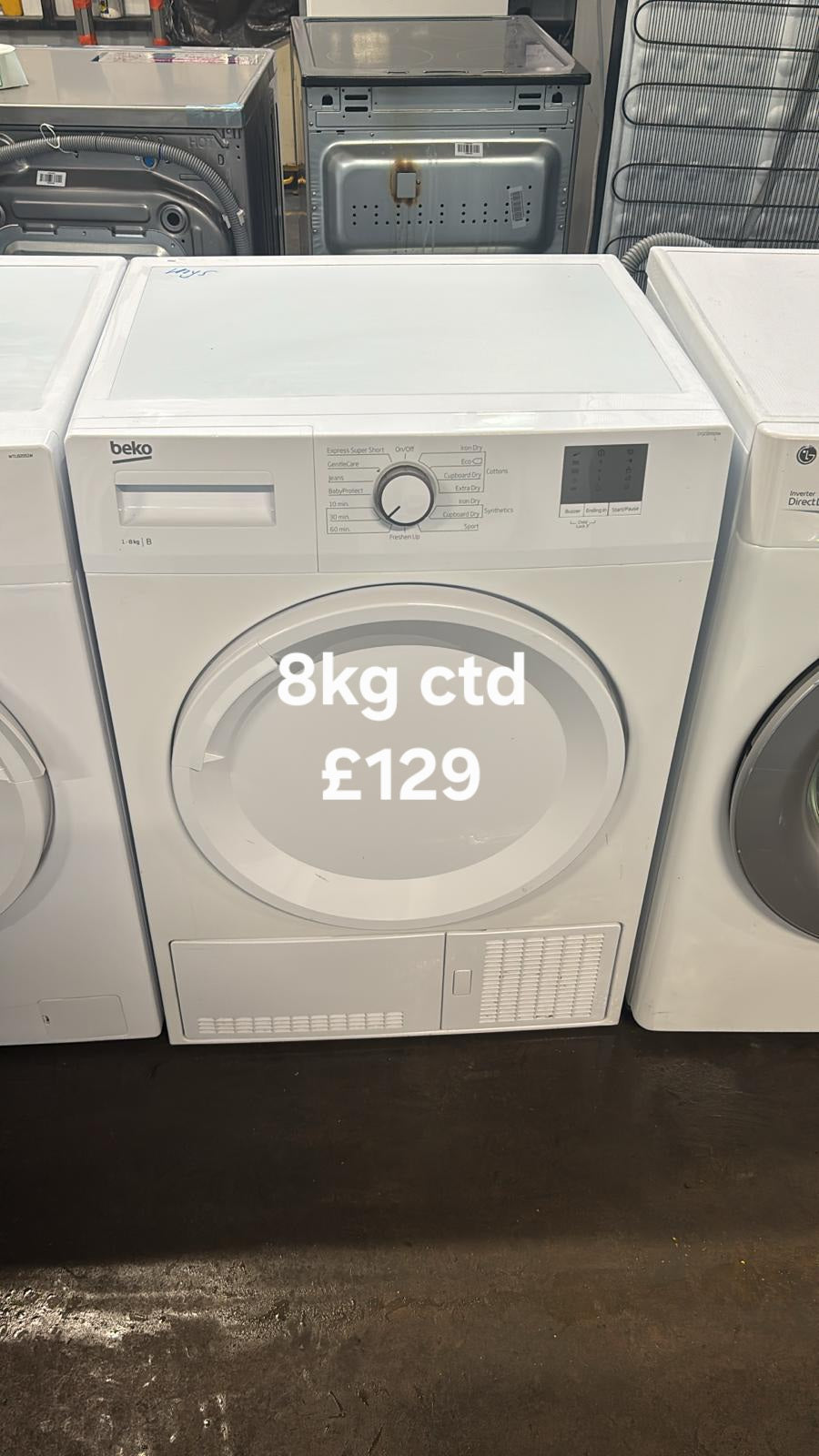 Beko 8kg condenser tumble dryer π Free Delivery π 120 Days Warranty π