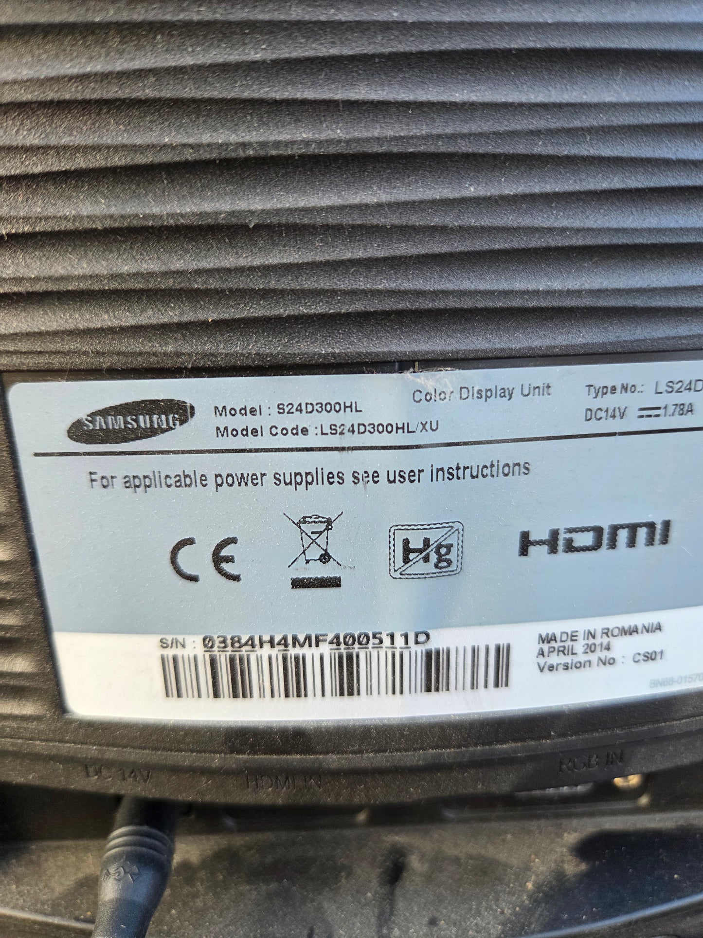 Samsung 24 inch display unit 🌟 Free delivery in Leicester 🌟