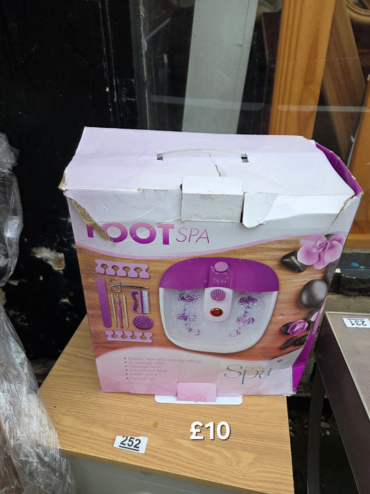 Foot spa 🌟 Free delivery in Leicester 🌟
