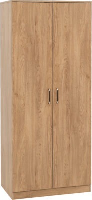 Dakota 2 Door Wardrobe
Oak Effect