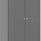 Denver 2 Door Wardrobe
Grey Gloss