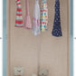 Denver 2 Door Wardrobe
White/Blue Gloss