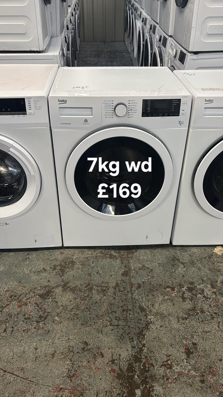 Beko 7kg washer dryer 🌟 Free Delivery 🌟 120 Days Warranty 🌟