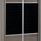 Lisbon 2 Door Sliding Wardrobe
Black Wood Grain