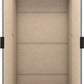 Madrid 2 Door 1 Drawer Mirrored Wardrobe
Grey/White Gloss
