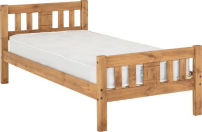 Rio 3' Bed
Distressed Waxed Pine